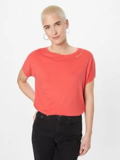 Ragwear T-shirts Shirt PECORI Dames Rood Gemêleerd -Goedkope Ragwear winkel 017ad428c549b2a0ae7841fc6eb1bea4