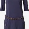 Ragwear Jerseyjurken Jurk TANYA Dames Navy