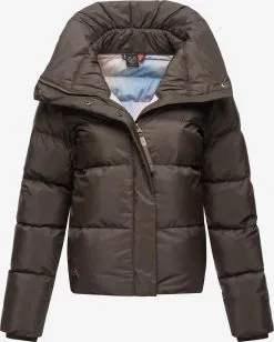 Ragwear Winterjassen Winterjas Lunis Dames Bruin