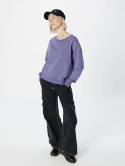 Ragwear Sweatshirts Sweatshirt HEIKKE Dames Blauw -Goedkope Ragwear winkel 053ca8be793989c155b2b46201728c73