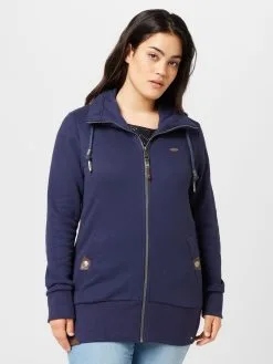 Sweatvesten Sweatvest RYLIE Dames Navy -Goedkope Ragwear winkel 0626f48c1881dc8b972fe95c3cb22c63