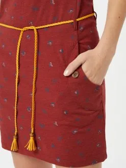 Ragwear Zomerjurken Zomerjurk Tag Dames Roestbruin -Goedkope Ragwear winkel 06f82176e032028c72de0089ebec40e0