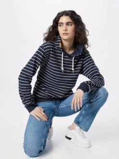 Ragwear Hoodies Sweatshirt HAPPIER Dames Donkerblauw -Goedkope Ragwear winkel 07825022f81928c964ef26c8df1324e4