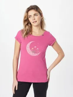 Ragwear T-shirts Shirt Dames Pink / Rosa -Goedkope Ragwear winkel 088ede8aae9453abe0d2953422afc762
