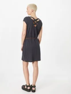 Ragwear Jerseyjurken Jurk SOFFIA Dames Donkergrijs -Goedkope Ragwear winkel 0a34895fb2f07d4b47b1541c1483bf25