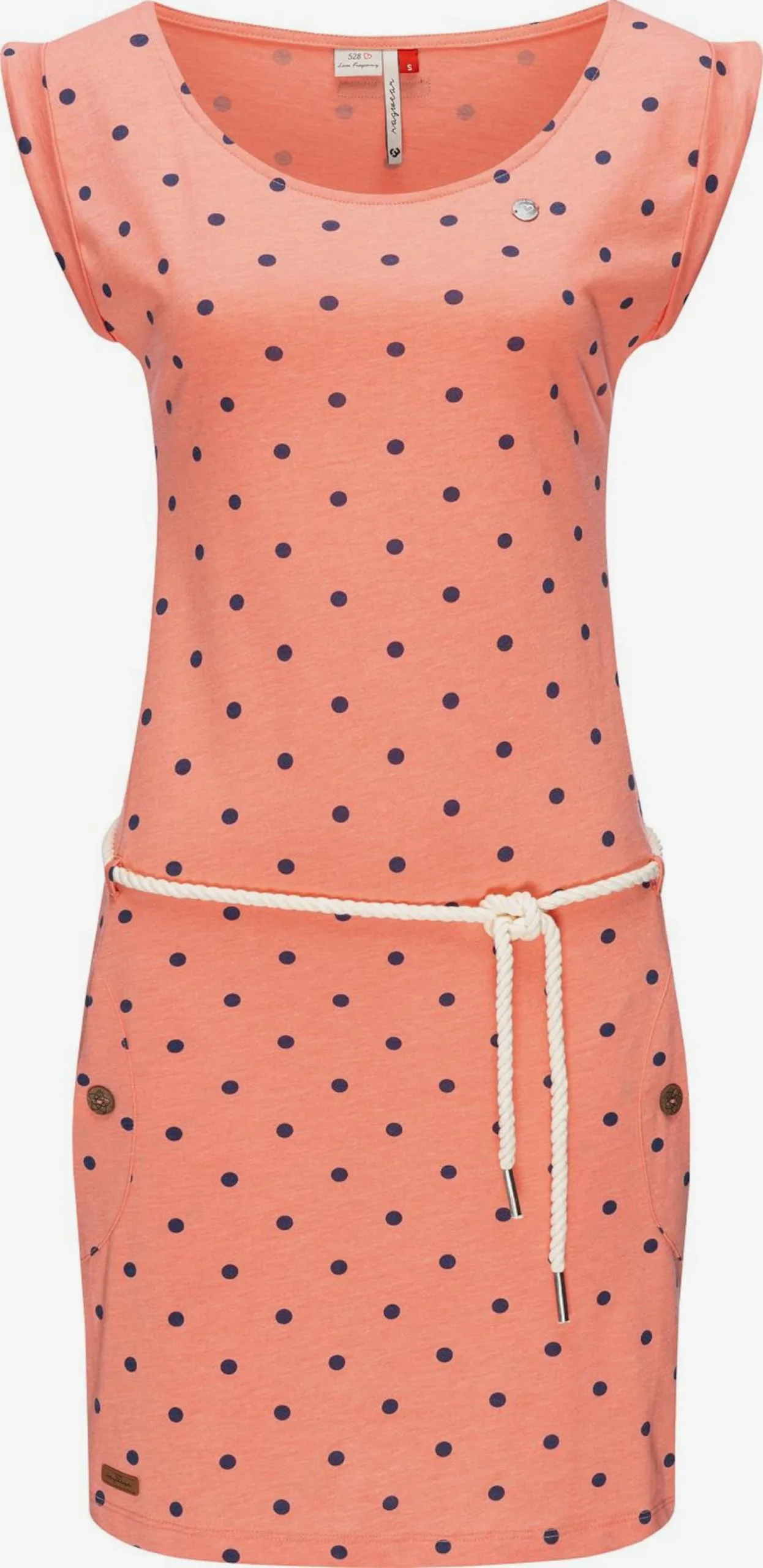Ragwear Zomerjurken Zomerjurk TAG DOTS Dames Koraal 1 Ragwear Zomerjurken Zomerjurk TAG DOTS Dames Koraal
