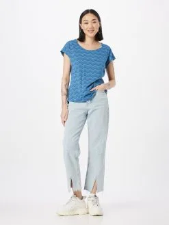 Ragwear T-shirts Shirt CHEDAR CHEVRON Dames Marine / Hemelsblauw / Lichtblauw -Goedkope Ragwear winkel 0ad559c6f3214ec741224c87c74cec9f