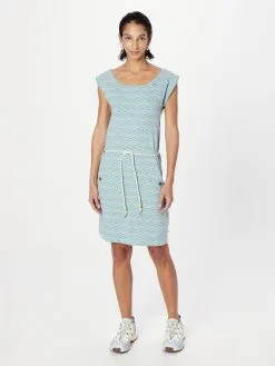 Ragwear Jerseyjurken Jurk TAGG Dames Blauw / Aqua -Goedkope Ragwear winkel 0c05ad5740d04e94c941d85dab7eee35