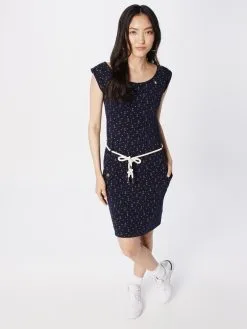 Ragwear Jerseyjurken Jurk Dames Marine / Pastelblauw -Goedkope Ragwear winkel 0c731d61e58e0ebf29f8bed96d721315