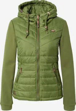 Ragwear Tussenjassen Tussenjas LUCINDA Dames Olijfgroen