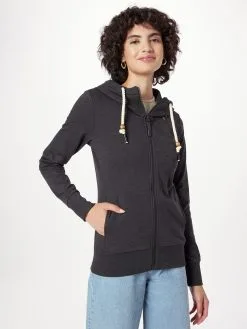 Ragwear Sweatvesten Sweatvest PAYA Dames Zwart -Goedkope Ragwear winkel 0f340d9bbb20295dc46c16f7bfaf623a