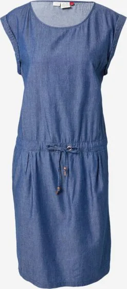 Ragwear Zomerjurken Zomerjurk Mascarpone Dames Blauw