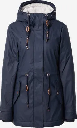 Ragwear Parkas Tussenparka Monadis Dames Navy