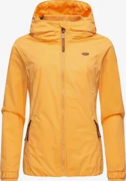 Ragwear Tussenjassen Tussenjas Dizzie Dames Donkergeel