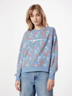 Ragwear Sweatshirts Sweatshirt JAVVA Dames Smoky Blue / Lichtblauw -Goedkope Ragwear winkel 13167e12094501ac9fd27f1cafe7171f