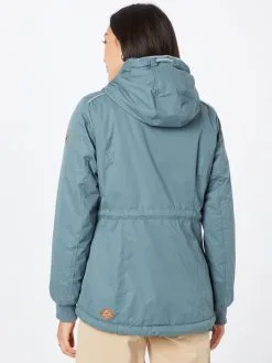 Ragwear Parkas Tussenparka DANKA Dames Smoky Blue -Goedkope Ragwear winkel 14d7ac43830aff46934e5bd8ddb30f07