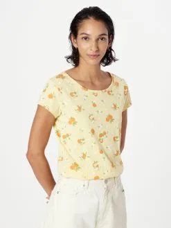 Ragwear T-shirts Shirt Dames Lichtgeel -Goedkope Ragwear winkel 1648d573f4951cb2f837931c2d976f32