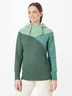 Ragwear Hoodies Sweatshirt Dames Groen / Jade Groen / Pastelgroen -Goedkope Ragwear winkel 17a586eb7f2a0c55b7670308a1dd7439