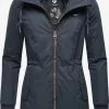 Ragwear Outdoor Jassen Functionele Jas Danka Dames Navy / Donkerblauw