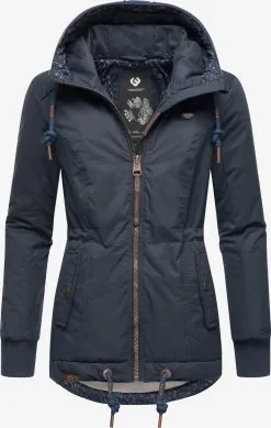 Ragwear Outdoor Jassen Functionele Jas Danka Dames Navy / Donkerblauw