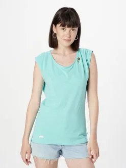 Ragwear T-shirts Shirt GREETA Dames Aqua -Goedkope Ragwear winkel 18cc5c31f878e411af091e25dca405ca