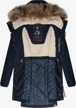 Ragwear Parkas Winterparka Tawny Dames Navy -Goedkope Ragwear winkel 1905c5ffd8bb844fe4a6c35a5d6def09