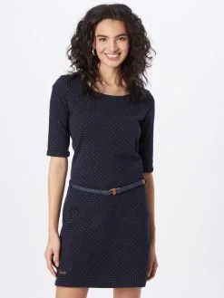 Ragwear Jerseyjurken Jurk TAMY Dames Navy -Goedkope Ragwear winkel 192b8bd15d4d8accd0448a97af6b1861