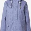 Ragwear Tussenjassen Tussenjas LENCA MARINA Dames Smoky Blue / Donkerblauw