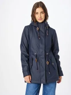 Ragwear Parkas Tussenparka Monadis Dames Navy -Goedkope Ragwear winkel 19f471b63c3a381ea42a05d57ab4a95d