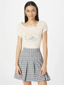 Ragwear T-shirts Shirt MINT Dames Beige -Goedkope Ragwear winkel 1c4fb140af50027de9bee735b5bd2369