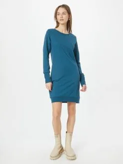 Ragwear Mini Jurken Jurk MENITA Dames Blauw -Goedkope Ragwear winkel 1d869af6e394ff2e42ee6dd9af66326f