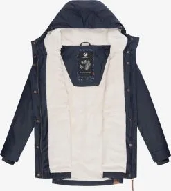 Ragwear Outdoor Jassen Functionele Jas Monadis Rainy Dames Navy -Goedkope Ragwear winkel 1facaa671ba2b33cb01498391e38744b