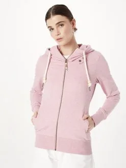 Ragwear Sweatvesten Sweatvest PAYA Dames Rosa -Goedkope Ragwear winkel 2093649cc04b6286034dd7a468f5cdd7