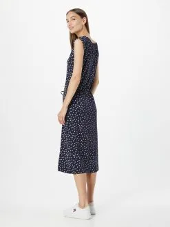 Ragwear Midi Jurken Jurk Dames Navy -Goedkope Ragwear winkel 21656428836acef25a547e67400782a1
