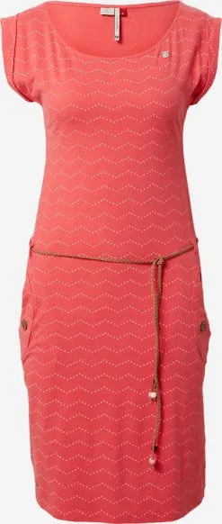 Ragwear Jerseyjurken Jurk TAGG Dames Rood