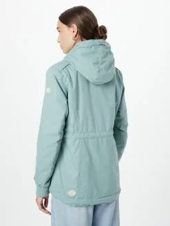 Ragwear Parkas Tussenparka DANKKA Dames Blauw -Goedkope Ragwear winkel 250411c25fed273219a37d1581f5d401
