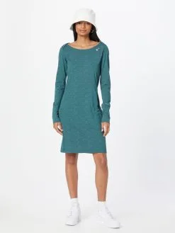 Ragwear Mini Jurken Jurk RIVER Dames Petrol -Goedkope Ragwear winkel 2532c35512e9407a63c560cf9dc76a27