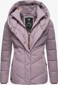 Ragwear Winterjassen Winterjas Natesa Dames Lavendel -Goedkope Ragwear winkel 2577cda4476ac46577b419d98f2cc81d
