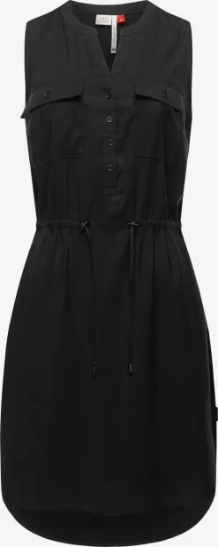 Ragwear Zomerjurken Zomerjurk Roisin Dames Zwart