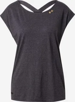 Ragwear T-shirts Shirt SOFFIA Dames Donkergrijs