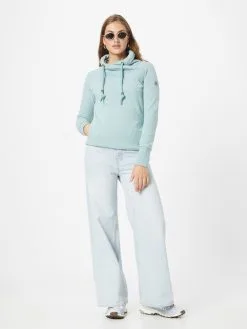 Ragwear Sweatshirts Sweatshirt NESKA Dames Lichtblauw -Goedkope Ragwear winkel 27be3a7689eafa79f12e20defcbbc0df