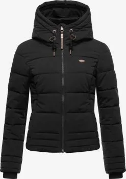 Ragwear Winterjassen Winterjas Novva Dames Zwart
