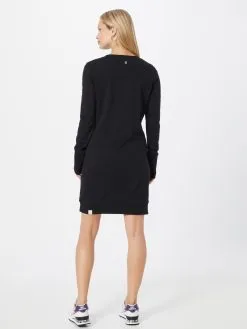 Ragwear Mini Jurken Jurk Menita Dames Zwart -Goedkope Ragwear winkel 2b110d37b097e838fc43a3b7a9d2616c