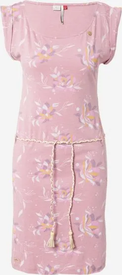 Ragwear Jerseyjurken Jurk TAMMI Dames Rosa