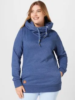 Hoodies Sweatshirt Dames Duifblauw -Goedkope Ragwear winkel 2e236088cf6861ff1958077b01b85629