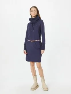 Ragwear Mini Jurken Jurk LAURRA Dames Navy -Goedkope Ragwear winkel 2e4ad81408ab214ddcfb5e36e1fff284