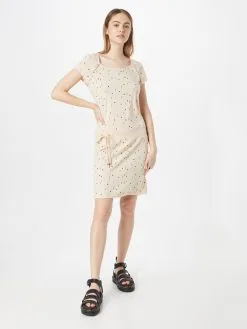 Ragwear Mini Jurken Jurk MIKKE Dames Beige -Goedkope Ragwear winkel 2f118ecd2c003497fab5fd0b8bf76a9a