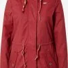 Ragwear Parkas Tussenparka ELBA Dames Rood