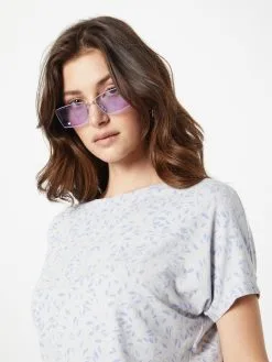 Ragwear T-shirts Shirt PECORI Dames Lichtgrijs -Goedkope Ragwear winkel 2fe691290a3a02f0fd4e415135dc40f8