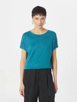 Ragwear T-shirts Shirt PECORI Dames Blauw -Goedkope Ragwear winkel 303820dfabd19b2c7fd4ec301397456f